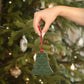 Wooden Christmas Ornaments inspired by William Morris - Flower Garden Collection
