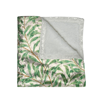 william-morris-co-lush-crushed-velvet-blanket-willow-bough-collection-green-1