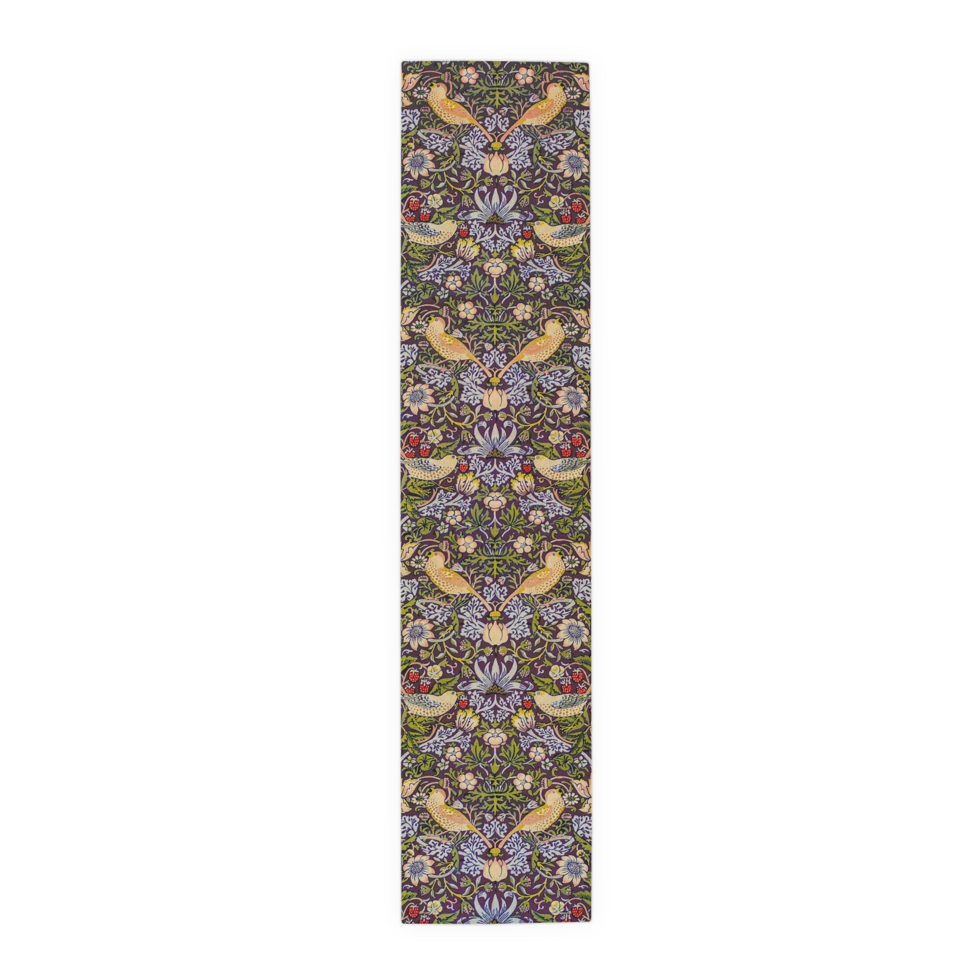 william-morris-co-table-runner-strawberry-thief-collection-damson-10