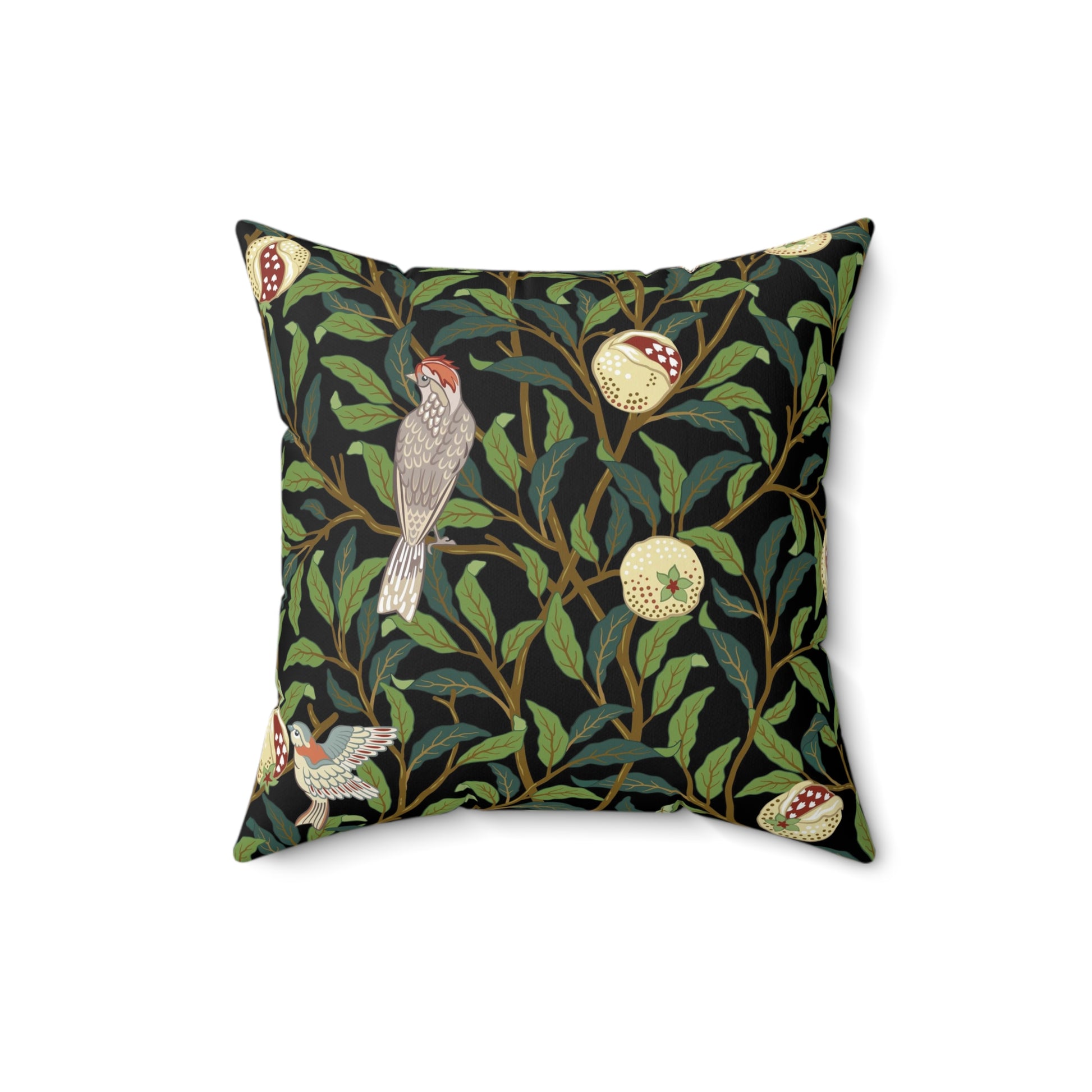 william-morris-co-faux-suede-cushion-bird-and-pomegranate-collection-onyx-4