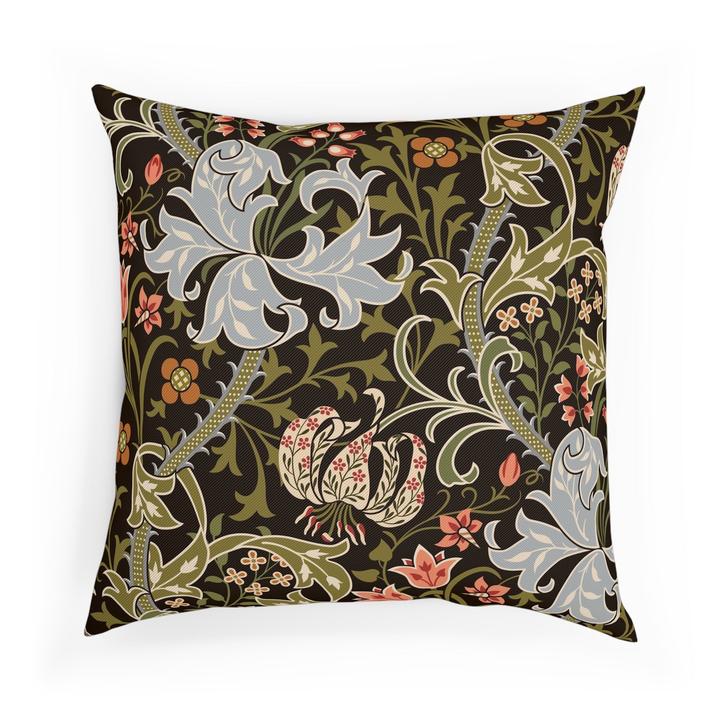 william-morris-co-cotton-drill-cushion-and-cover-golden-lily-collection-midnight-5