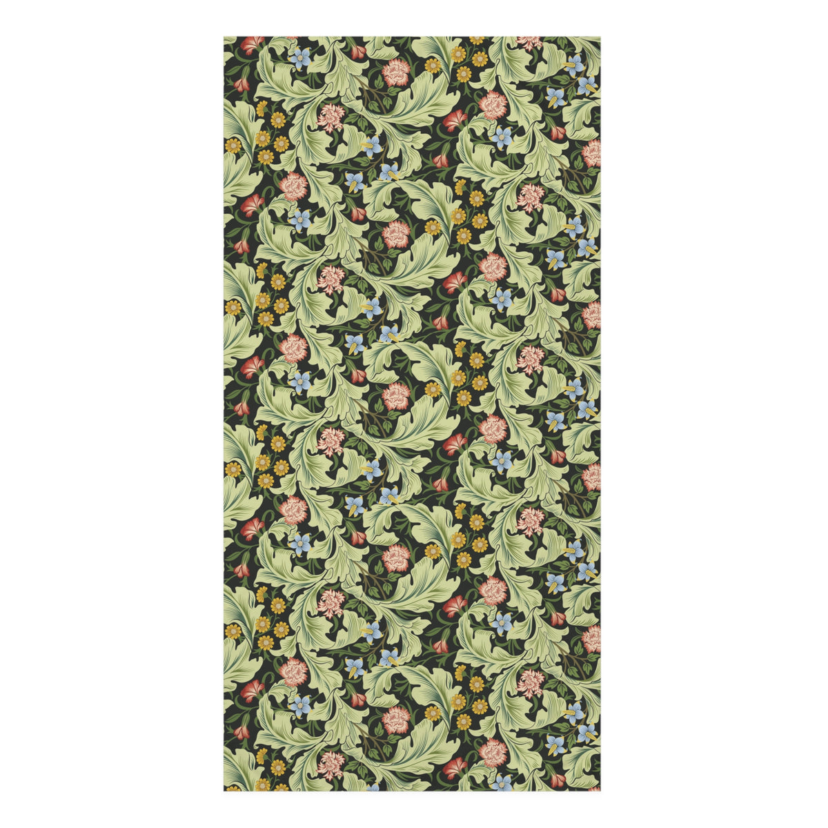 Bath Towel inspired by William Morris - Leicester Collection (Green)