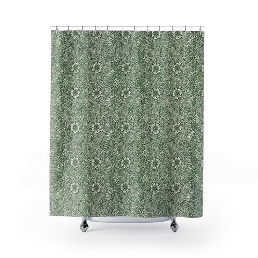 william-morris-co-shower-curtains-marigold-collection-green-1