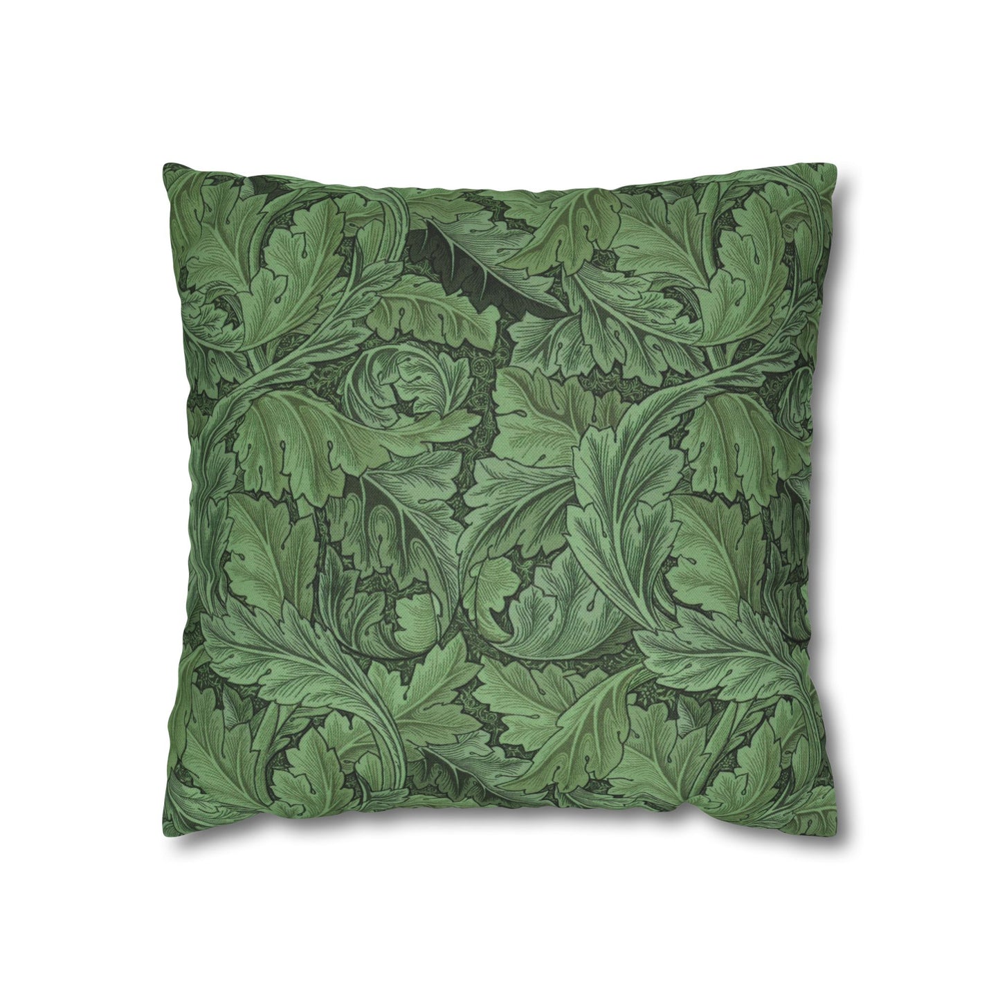 Cushion Cover inspired by William Morris - Acanthus Collection (Green)