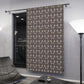 Blackout Window Curtain inspired by William Morris (1 Piece) - Pimpernel Collection (Rosewood)