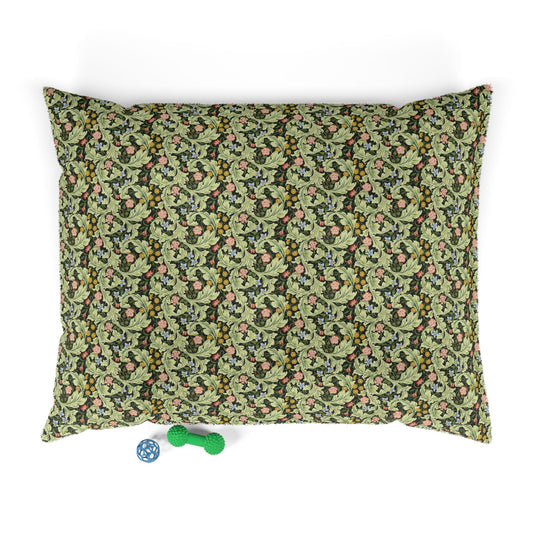 Dog Bed inspired by William Morris - Leicester Collection (Green)