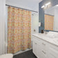 Shower Curtain inspired by William Morris - Golden Bough Collection
