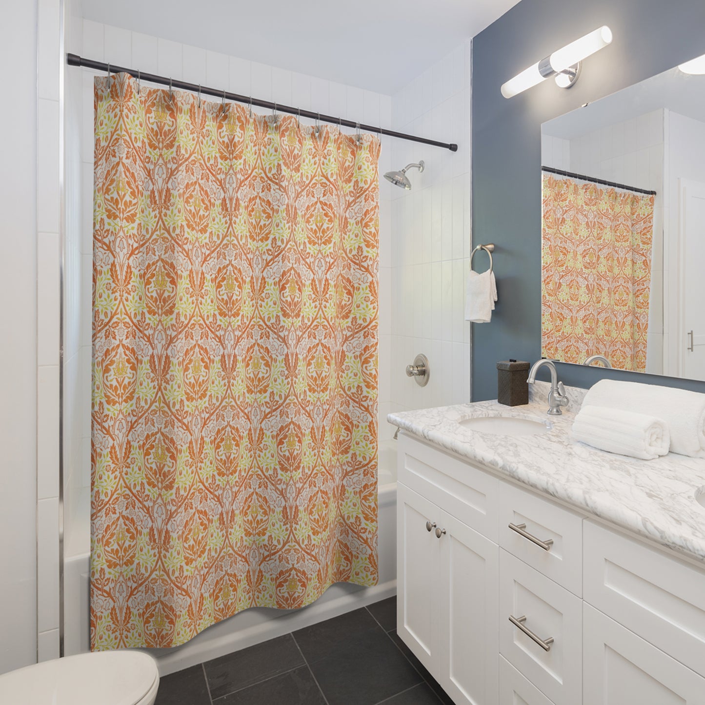 Shower Curtain inspired by William Morris - Golden Bough Collection