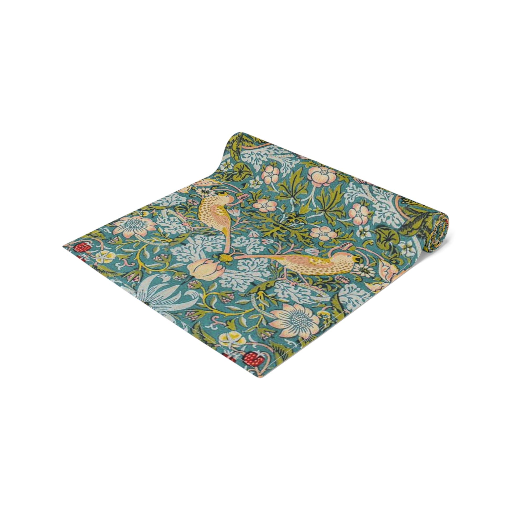 william-morris-co-table-runner-strawberry-thief-collection-duck-egg-blue-11