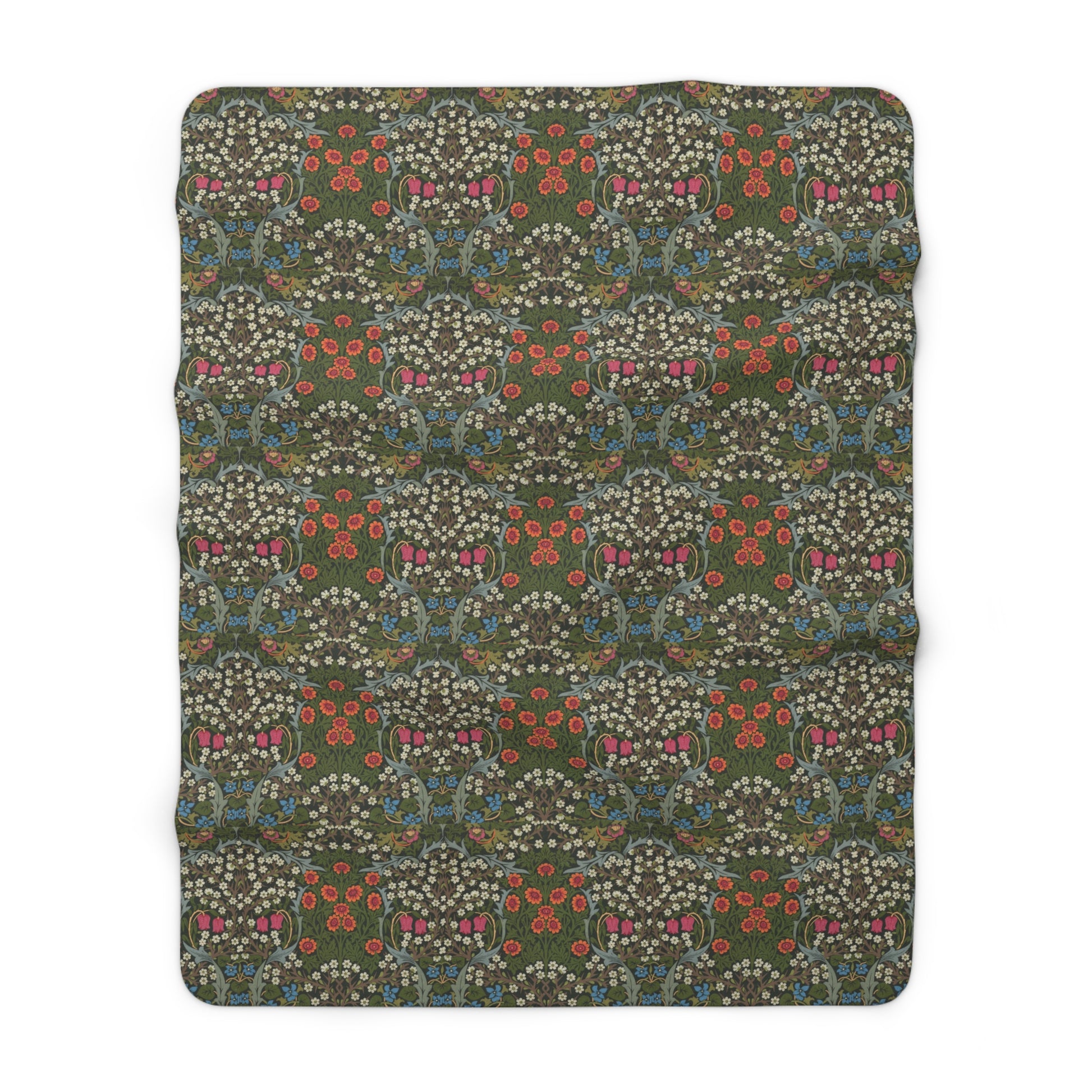 william-morris-co-sherpa-fleece-blanket-blackthorn-collection-3