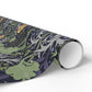 Gift Wrapping Paper inspired by William Morris - Seaweed Collection (Yellow Flower)