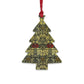 Wooden Christmas Ornaments inspired by William Morris - Tulip & Rose Collection