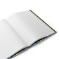 Lined Hardcover Journal inspired by William Morris - Blue Iris Collection