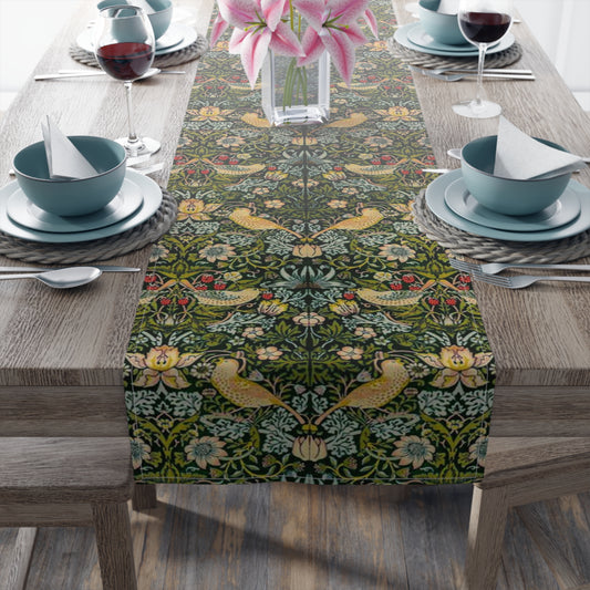 william-morris-co-table-runner-strawberry-thief-collection-ebony-1