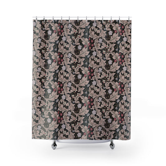 William Morris & Co Shower Curtains - Leicester Collection (Mocha)