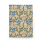 Lined Hardcover Journal inspired by William Morris - Blue Iris Collection
