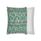 Spun Polyester Square Pillow Case