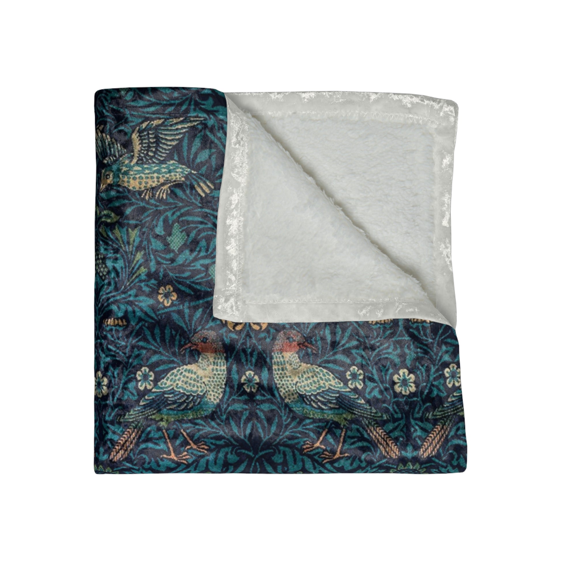 william-morris-co-lush-crushed-velvet-blanket-bluebird-collection-1