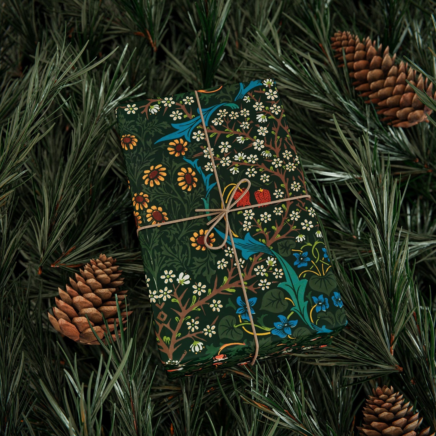 Gift Wrapping Paper inspired by William Morris - Tulip Collection
