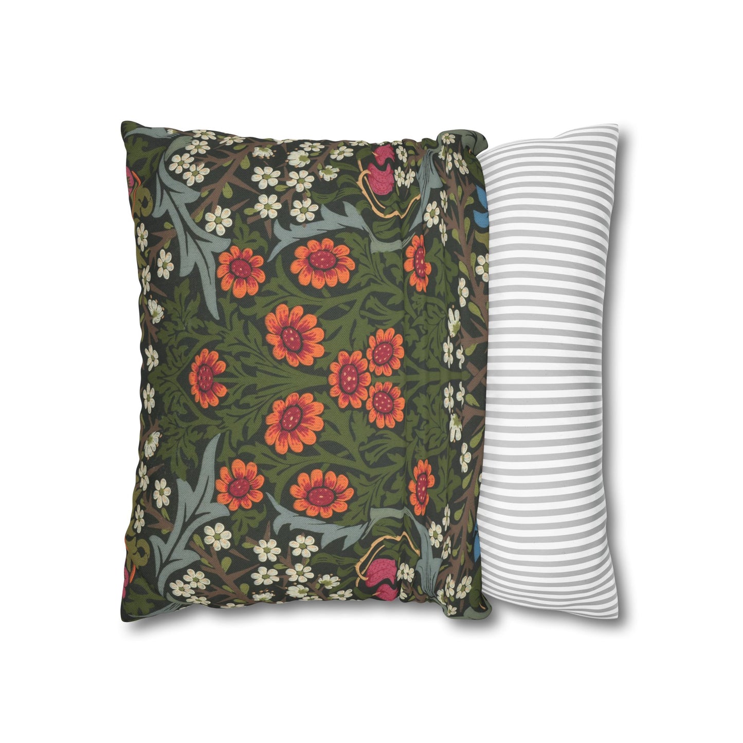 Cushion Cover inspired by William Morris - Blackthorn Collection