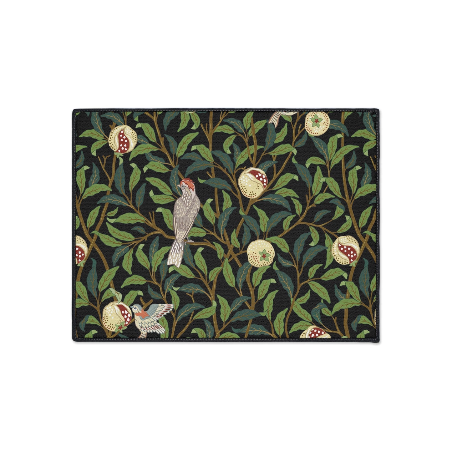 william-morris-co-heavy-duty-floor-mat-bird-and-pomegranate-collection-onyx-5