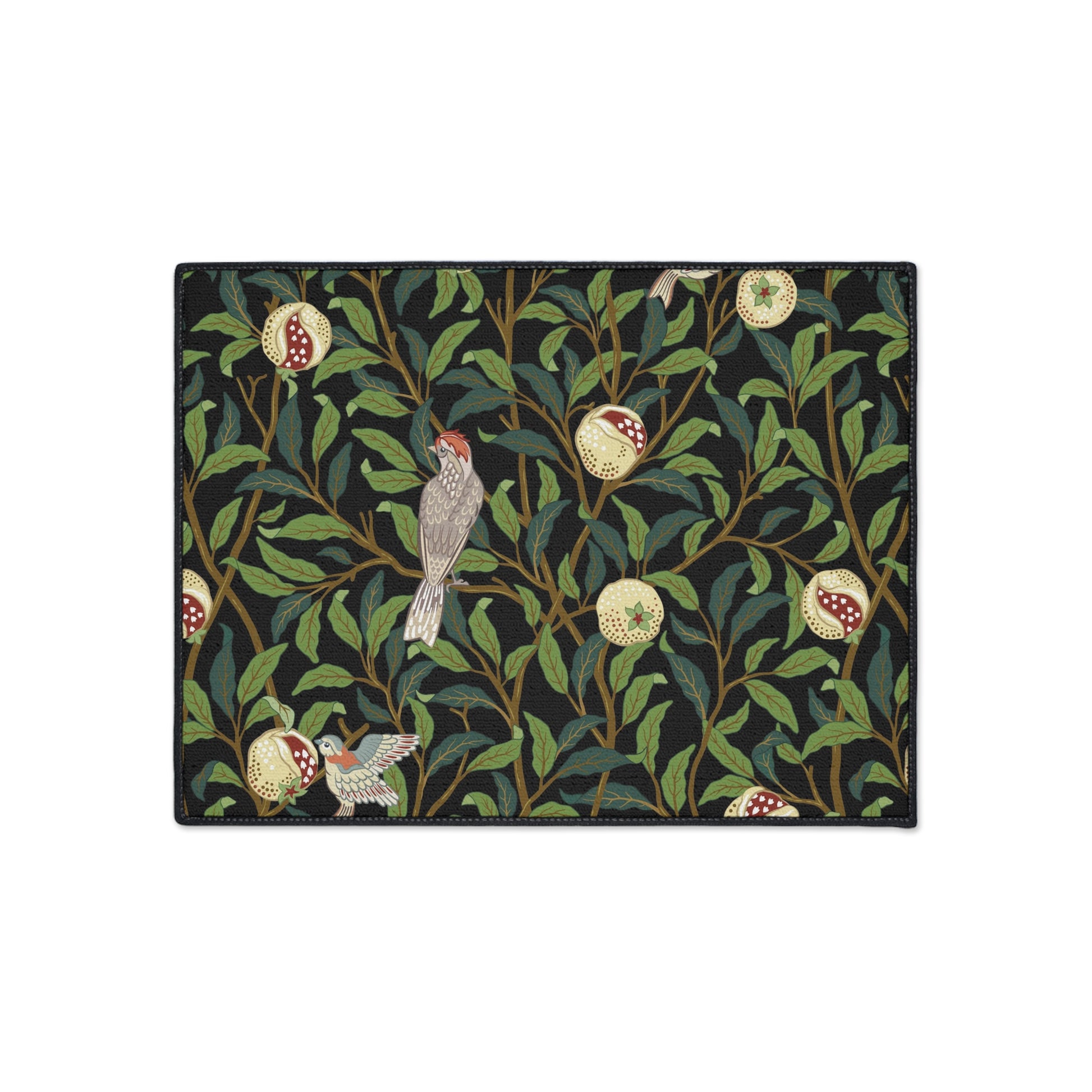 william-morris-co-heavy-duty-floor-mat-bird-and-pomegranate-collection-onyx-5