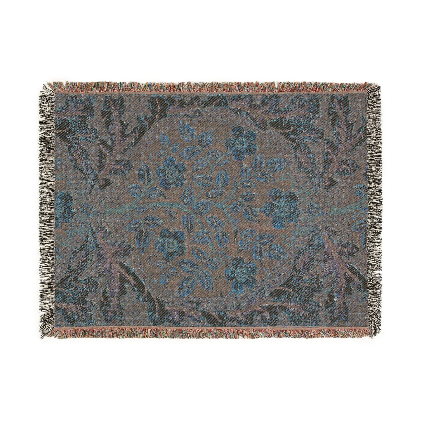 woven-cotton-blanket-william-morris-rose-wreath-collection-7