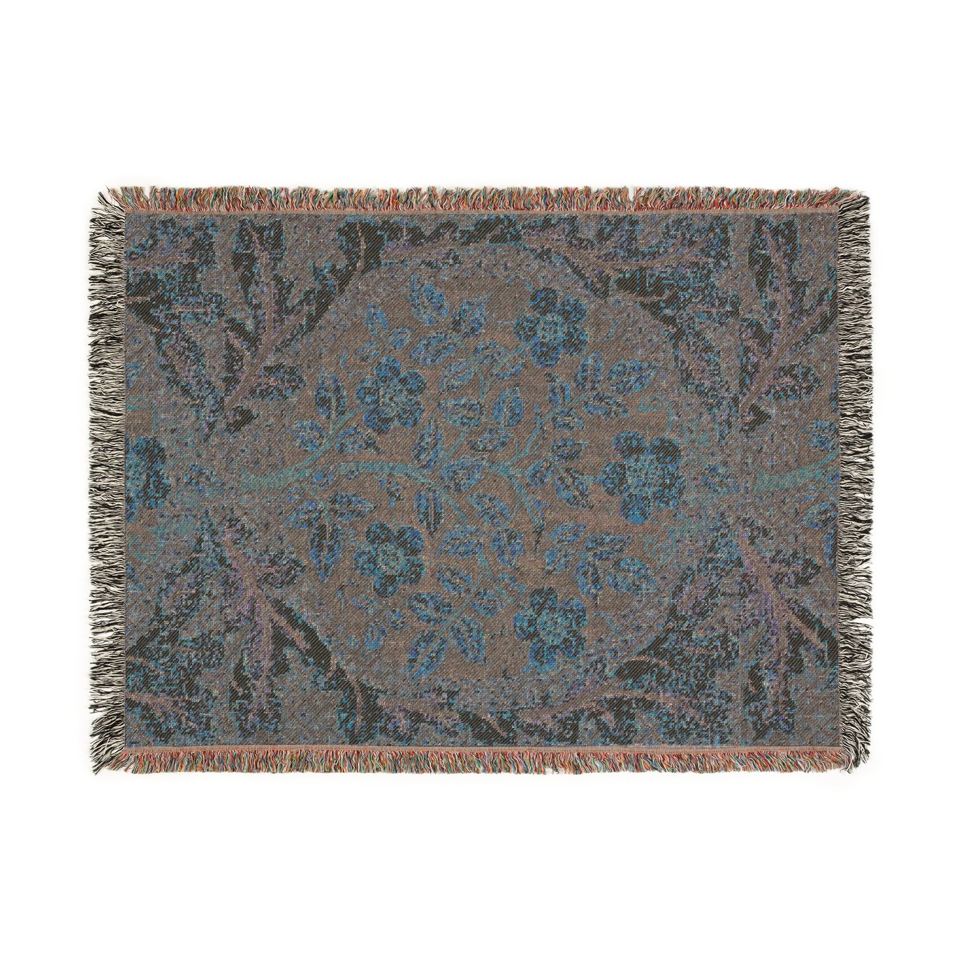 woven-cotton-blanket-william-morris-rose-wreath-collection-7