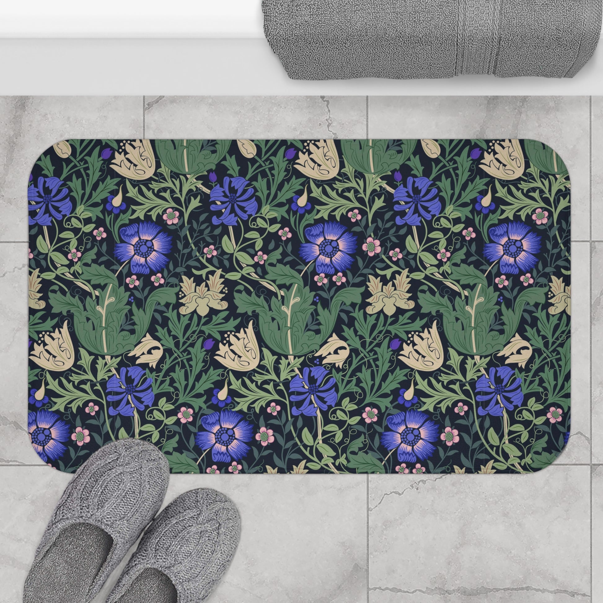 bath-mat-william-morris-compton-bluebell-cottage-9