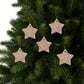 Ceramic Christmas Ornaments inspired by William Morris - Windrush Collection (Path) - Double Sided Print: 1pc, 3pcs, 5pcs, 10pcs