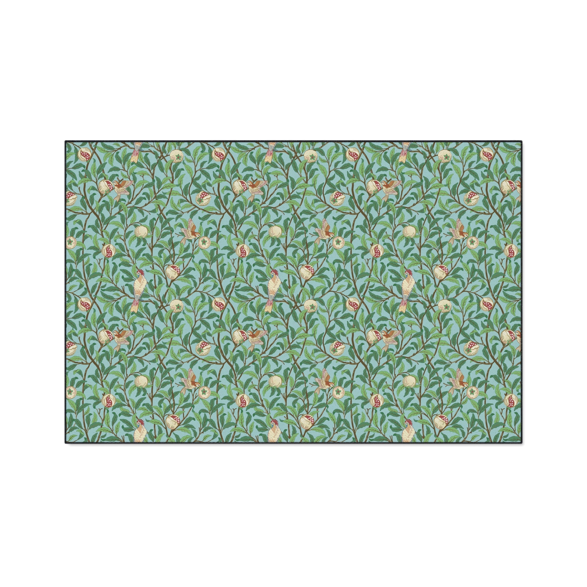 william-morris-co-heavy-duty-floor-mat-bird-and-pomegranate-collection-tiffany-blue-1