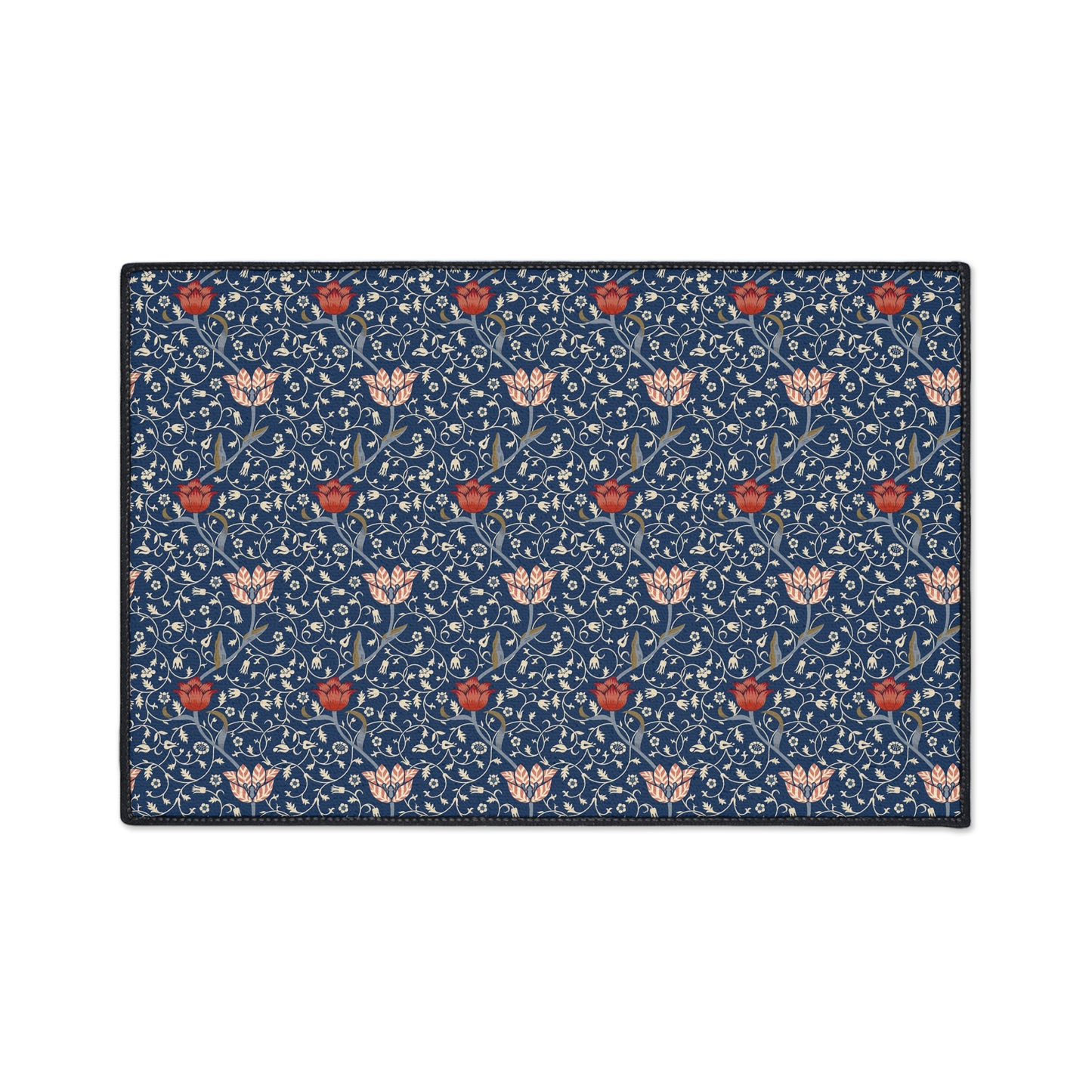 Heavy Duty Floor Mat inspired by William Morris - Medway Collection