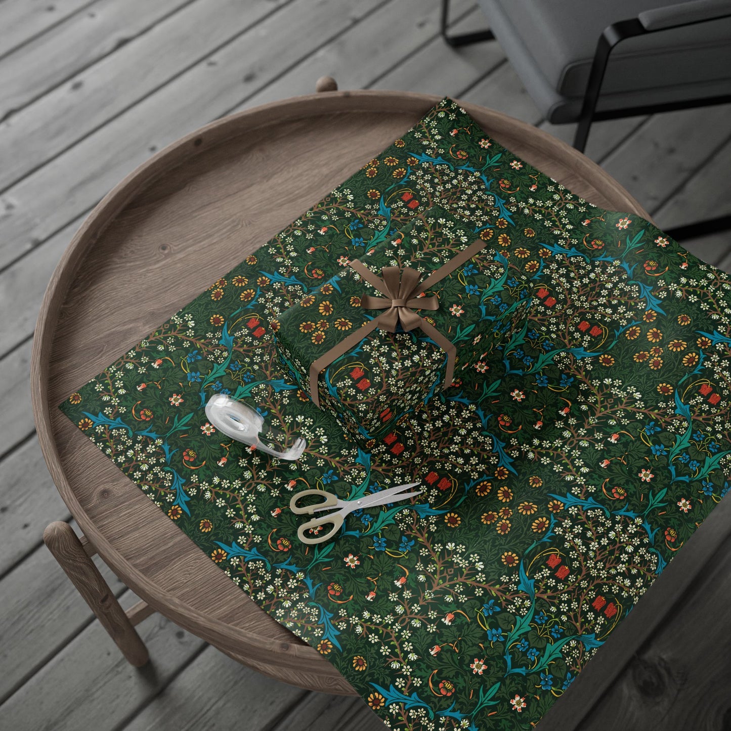 Gift Wrapping Paper inspired by William Morris - Tulip Collection