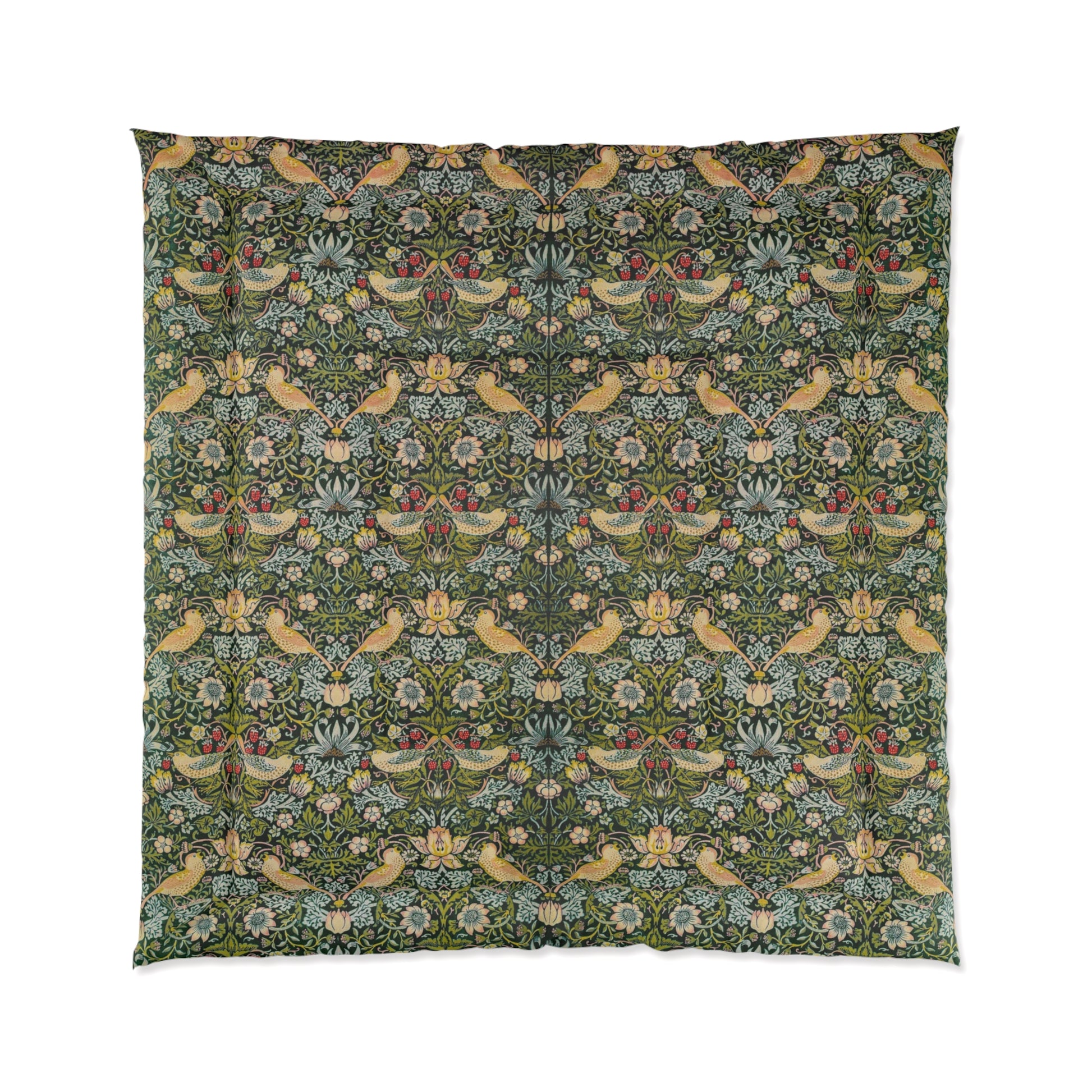 comforter-william-morris-strawberry-thief-collection-ebony-1