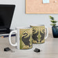 Ceramic Mug inspired by William Morris - Black Swan Collection (Cygnus Aatratus)