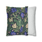 Faux Suede Cushion Cover inspired by William Morris - Compton Collection (Bluebell Cottage)