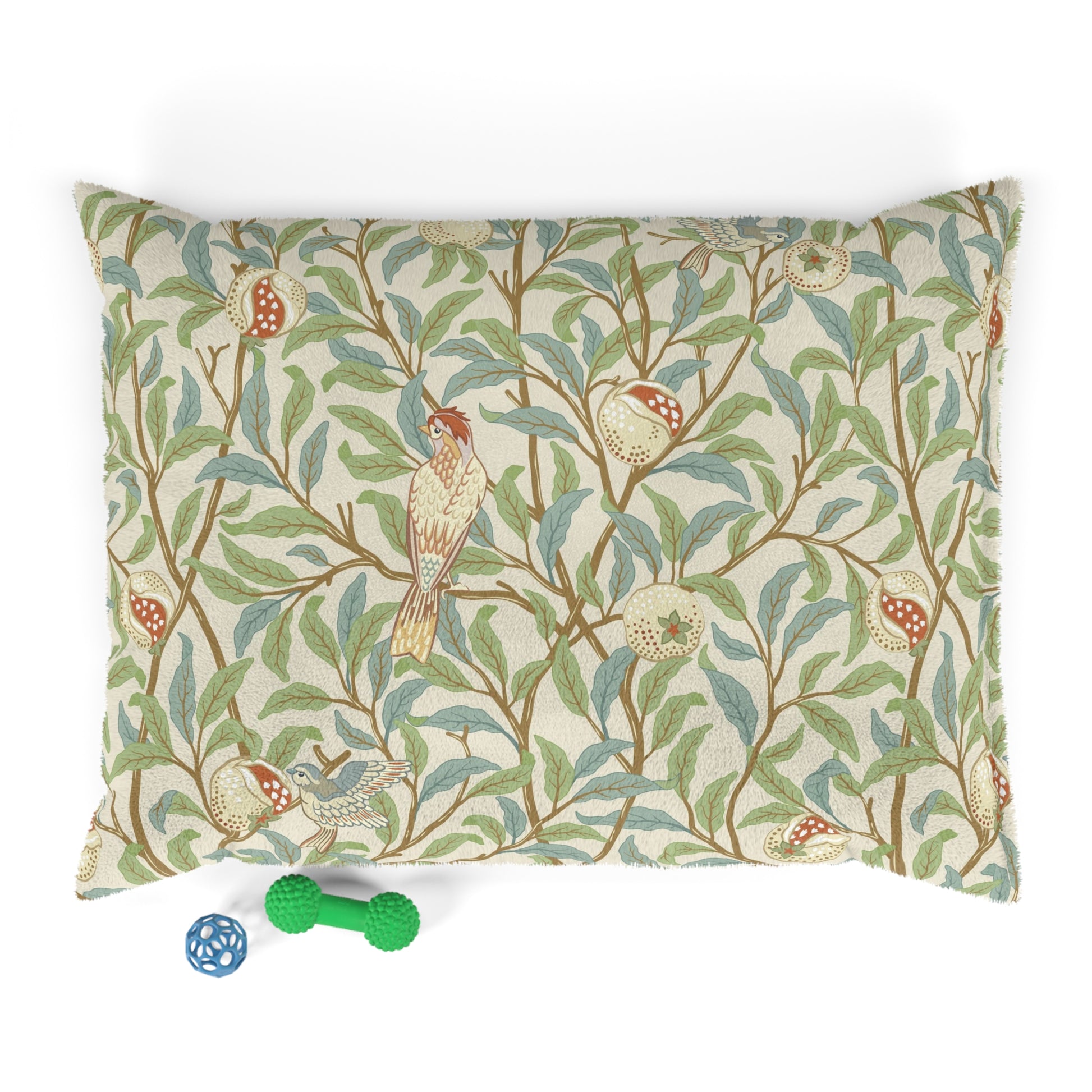 william-morris-co-pet-bed-bird-and-pomegranate-collection-parchment-4