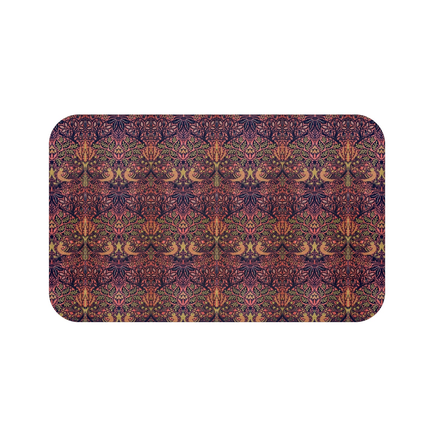 Microfibre Bath Mat inspired by William Morris - Dove & Rose Collection