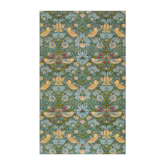 william-morris-co-kitchen-tea-towel-strawberry-thief-collection-duck-egg-blue-3