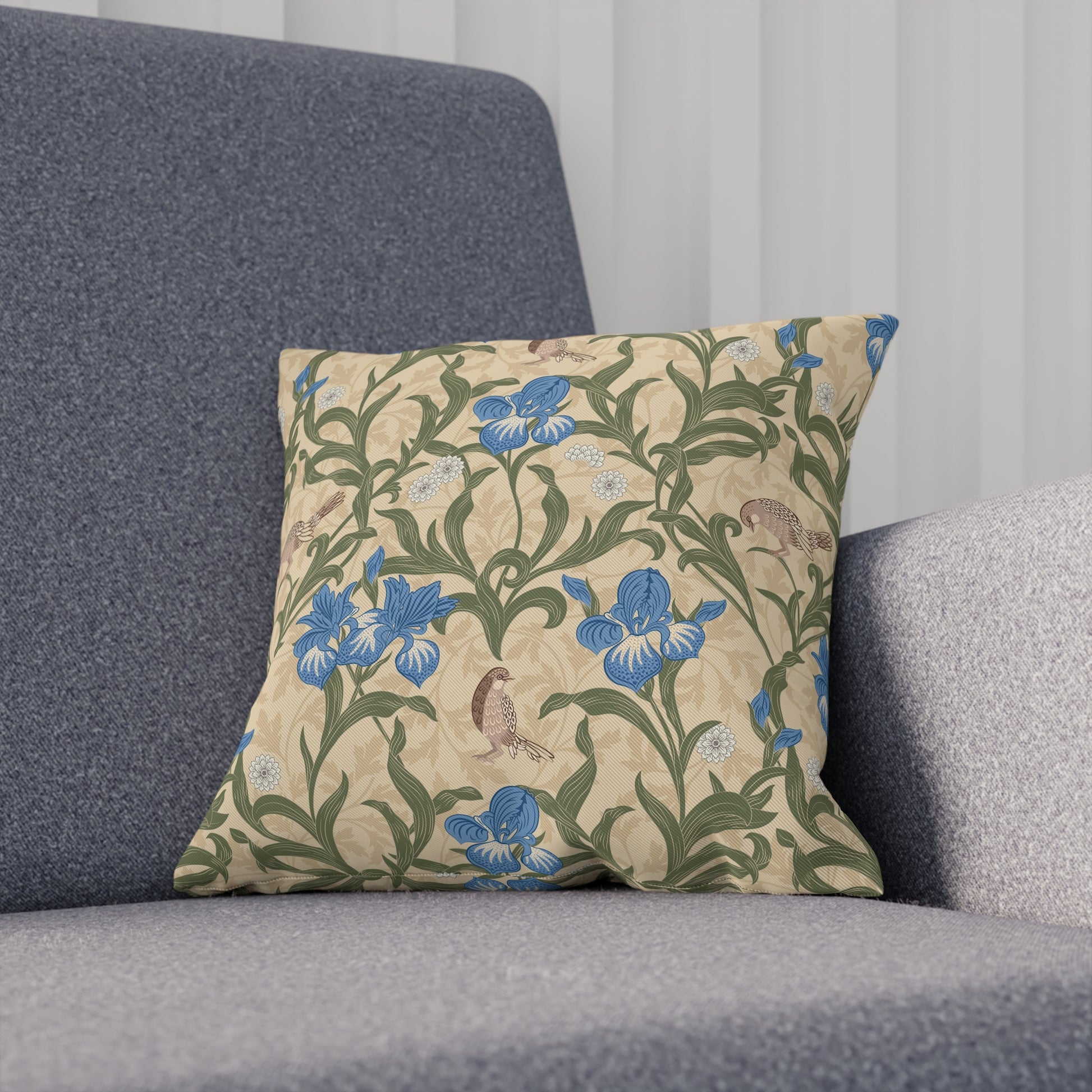 cotton-drill-cushion-inspired-by-william-morris-blue-iris-collection-8