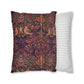 Spun Poly Cushion Cover inspired by William Morris - Dove and Rose Collection