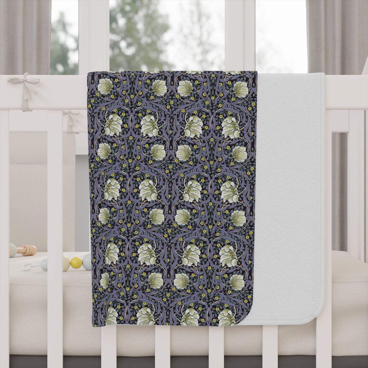 toddler-blanket-by-william-morris-pimpernel-collection-lavender-6