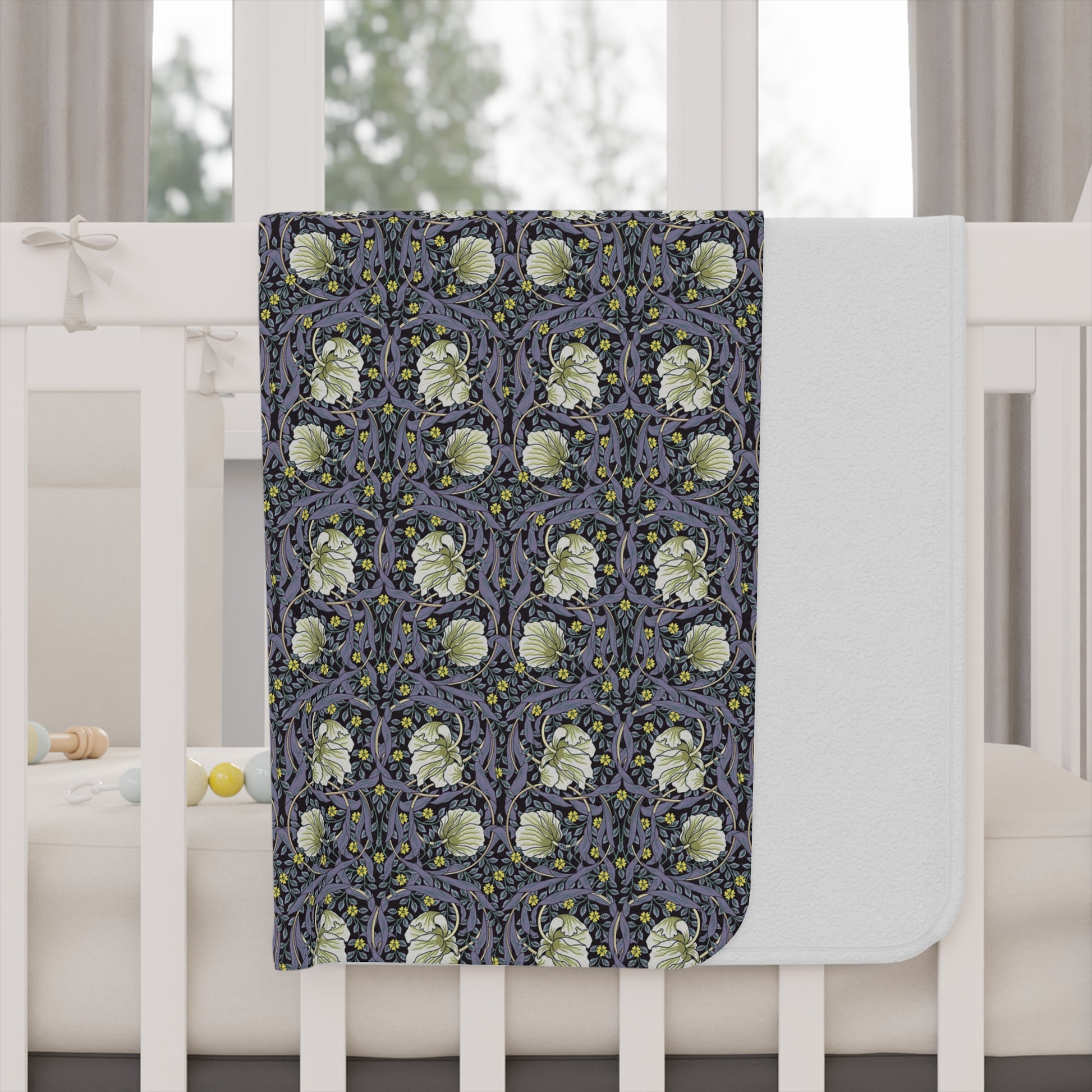 toddler-blanket-by-william-morris-pimpernel-collection-lavender-6