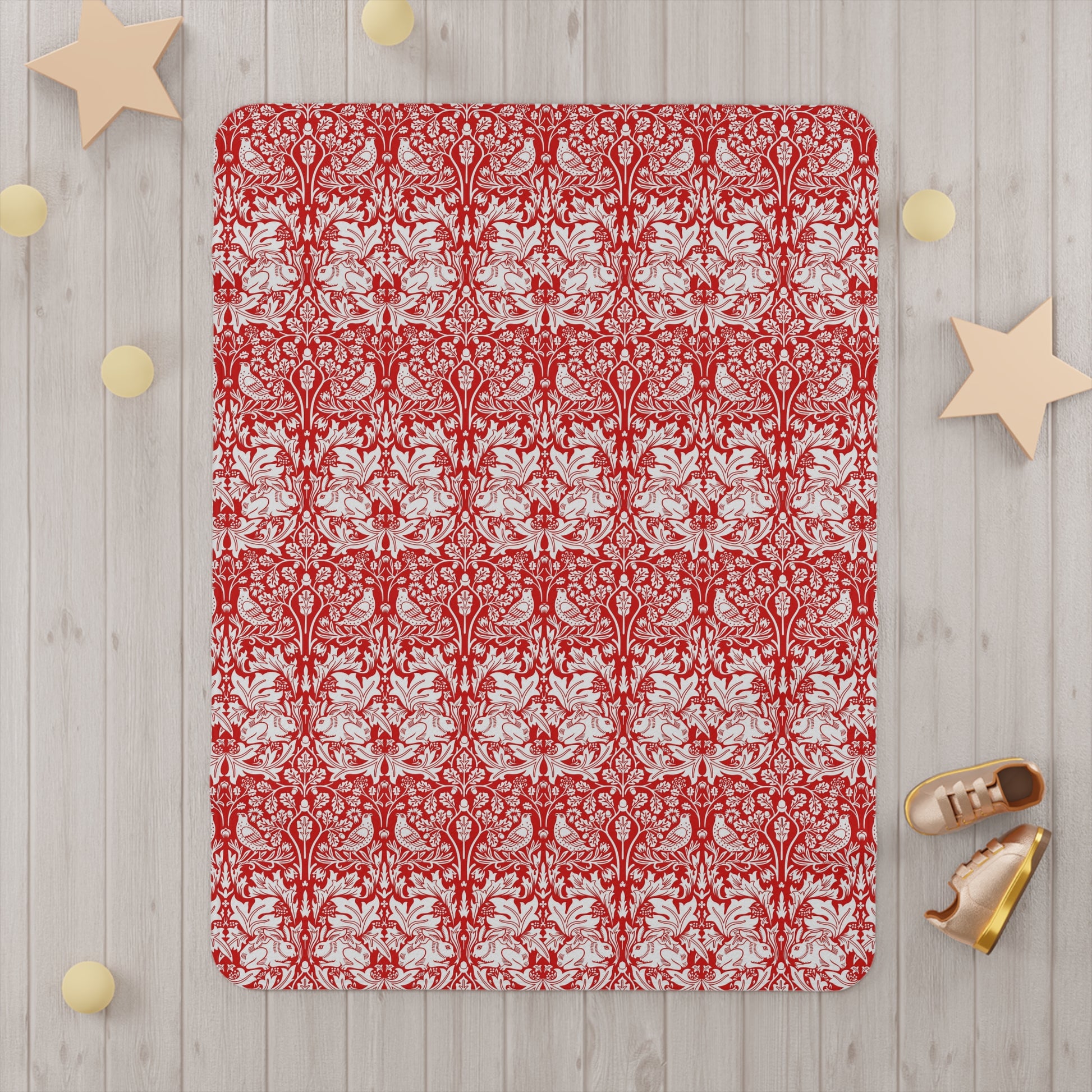 toddler-blanket-by-william-morris-brer-rabbit-collection-red-5
