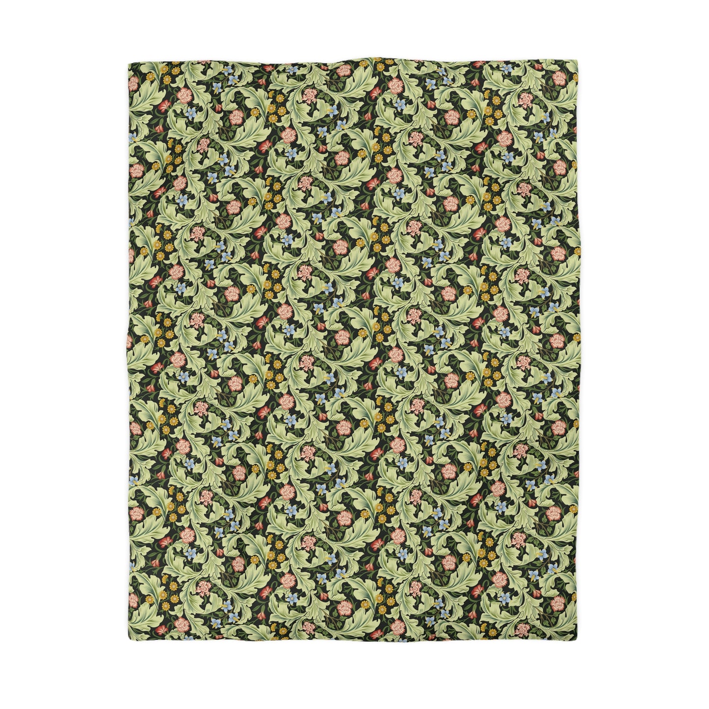 Duvet Cover inspired by William Morris - Leicester Collection (Green)