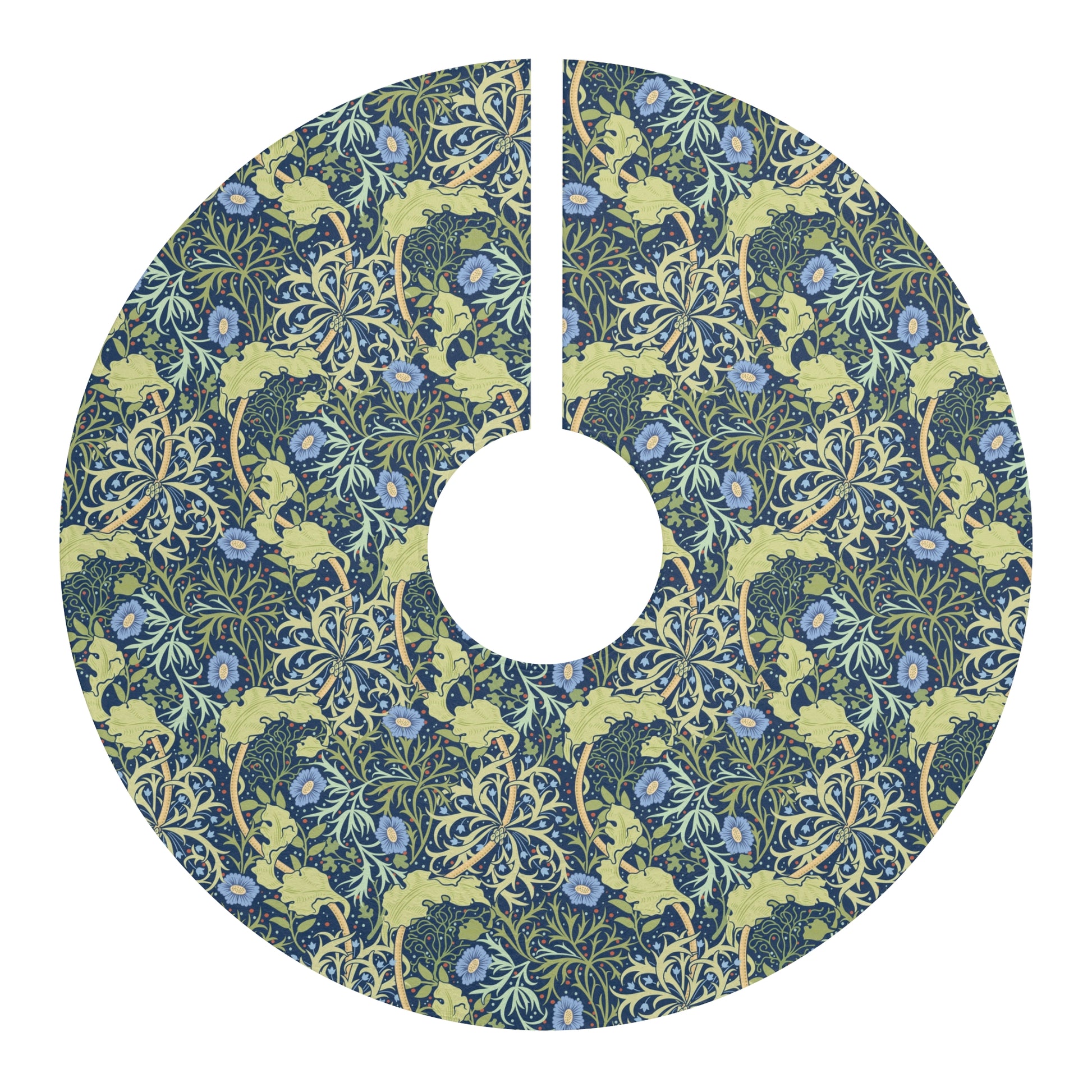 christmas-tree-skirt-william-morris-seaweed-collection-blue-flowers-4