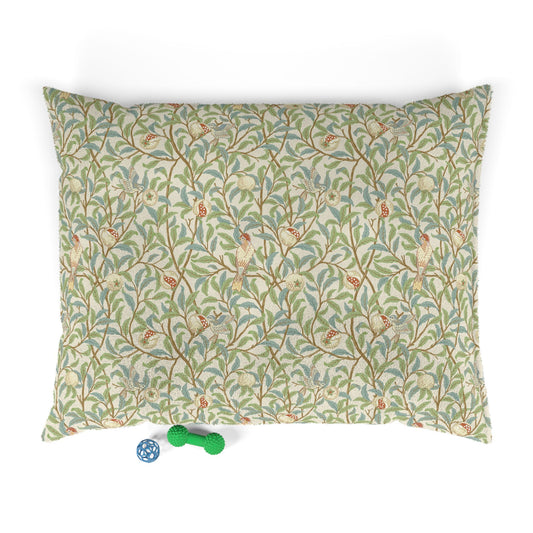 dog-bed-inspired-by-william-morris-bird-and-pomegranate-parchment-1
