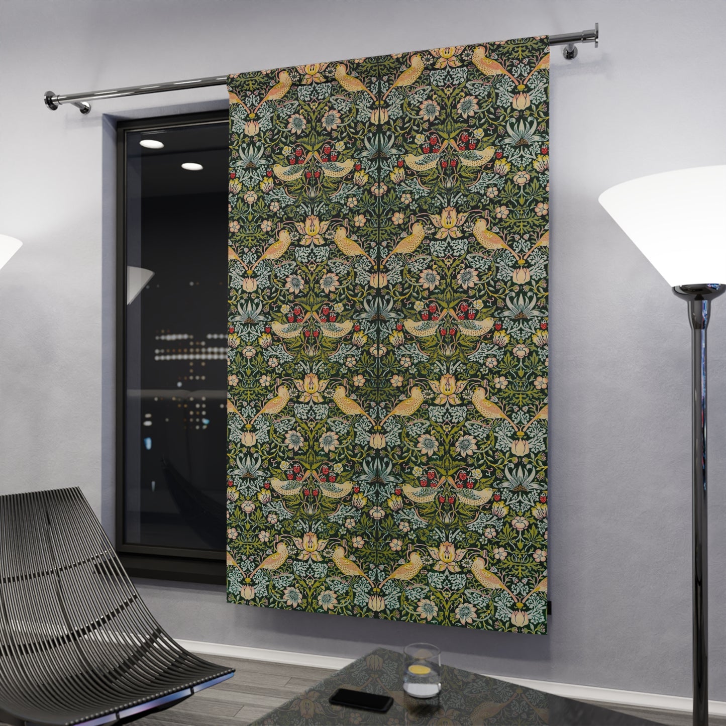 william-morris-co-blackout-window-curtain-1-piece-strawberry-thief-collection-ebony-4