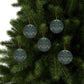 Ceramic Christmas Ornaments inspired by William Morris - Peacock & Dragon Collection - Double Sided Print: 1pc, 3pcs, 5pcs, 10pcs
