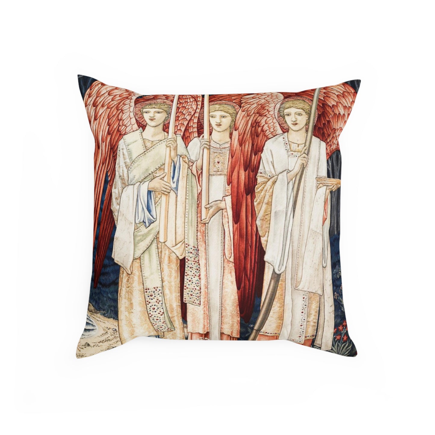 william-morris-co-cotton-drill-cushion-and-cover-holy-grail-collection-red-angels-9